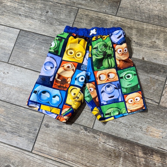 Despicable Me Other - Colorful Minions Kids Swimtrunks